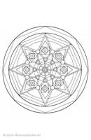 Mandalas Geo kleurplaat 32